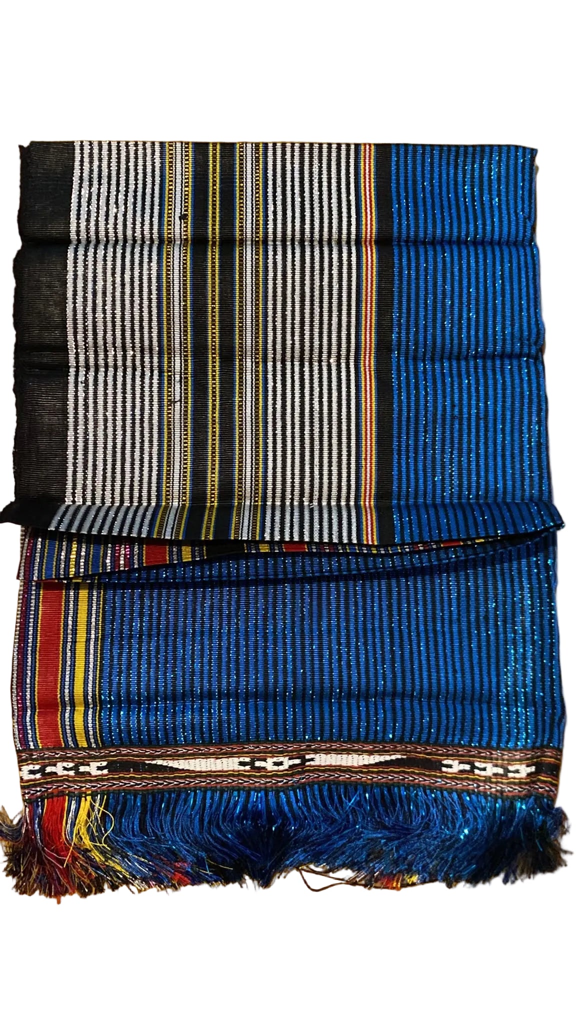 New sahare bleu sans châle
