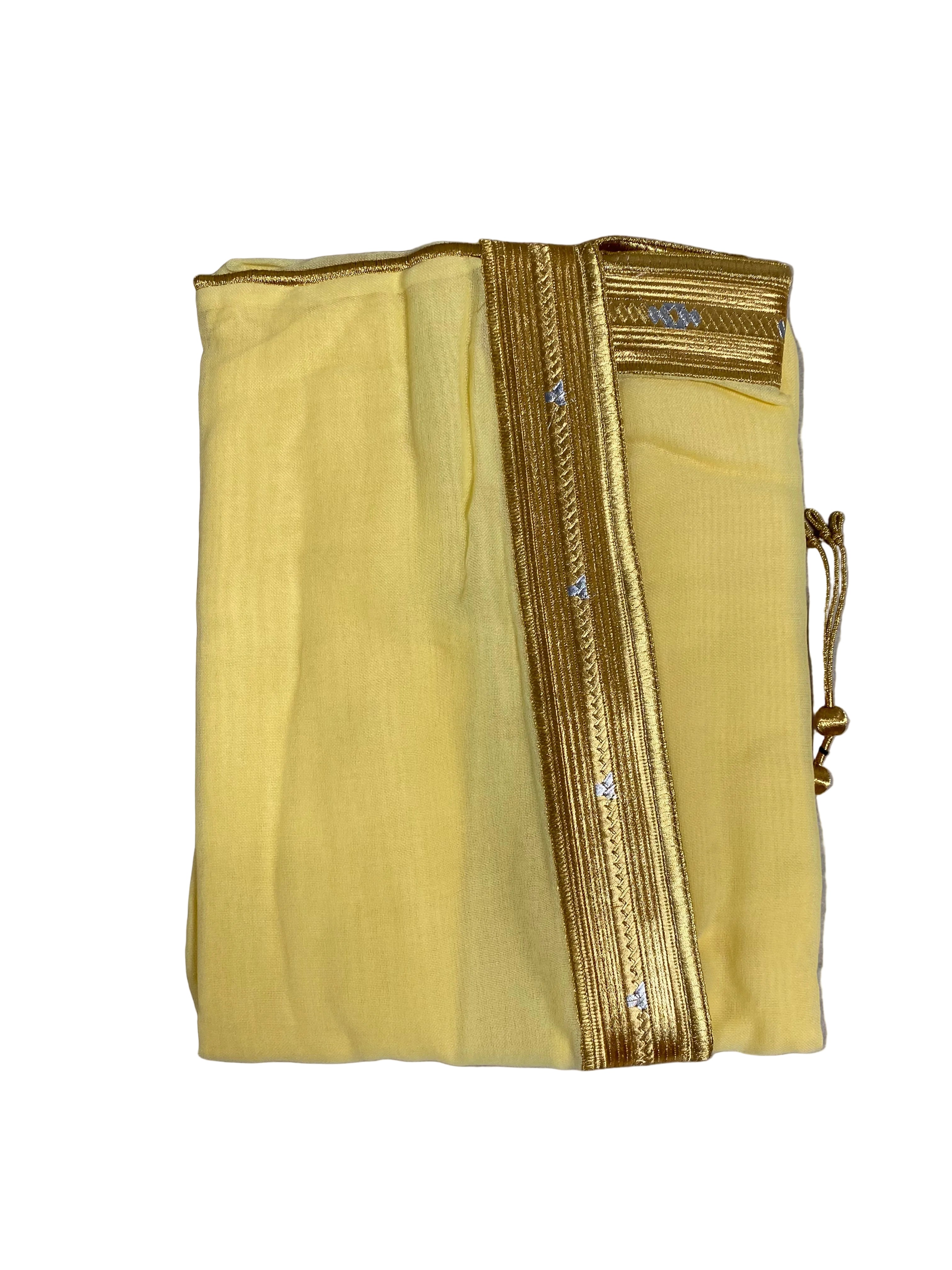 Bisht jaune et doré